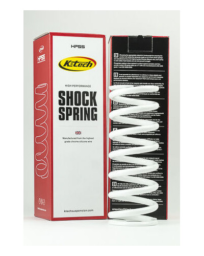 K-Tech Shock Absorber Spring (47x210) WHITE for KTM 85SX / Husqvarna TC85 / Gas Gas MC85