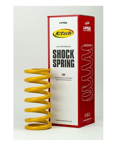 K-Tech Shock Absorber Spring (57x180) Yellow for Ducati Hypermotard 939 2016-2018