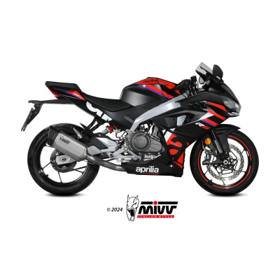 MIVV | Full exhaust system SR-1 Titanium for Aprilia RS 457 2025 -  (Bundle Kit)