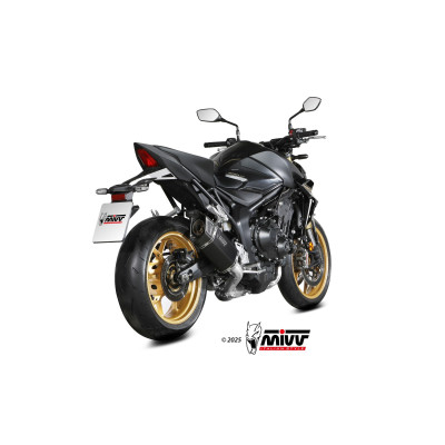 MIVV | Slip-On exhaust SR-1 Titanium black for Honda CB 1000 HORNET 2025-