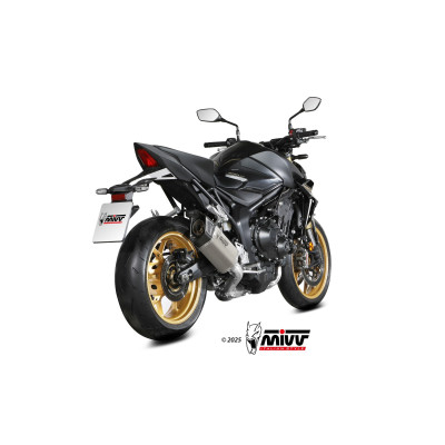 MIVV | Slip-On exhaust SR-1 Titanium for Honda CB 1000 HORNET 2025-