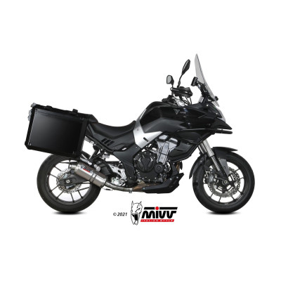 MIVV | Slip-On stainless OVAL for Voge Valico 500 DS / DSX 2021-2024