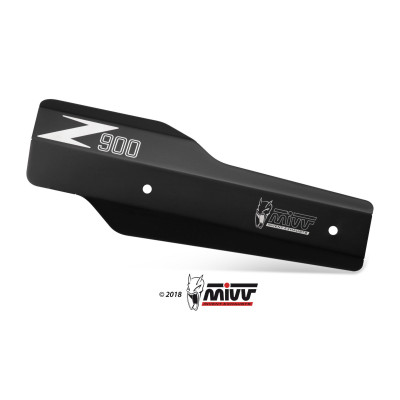 MIVV | Stainless steel heat shield cover for Kawasaki Z900 2025 -