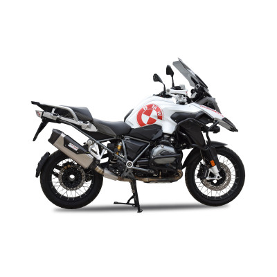 MT RACE | Terminale omologato MAGNUM in Acciaio satinato per BMW R1200 GS 2013-