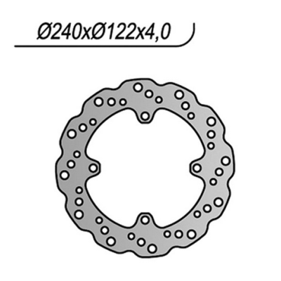 NG BRAKES | Rear brake disc Suzuki Ø240 (1049X)